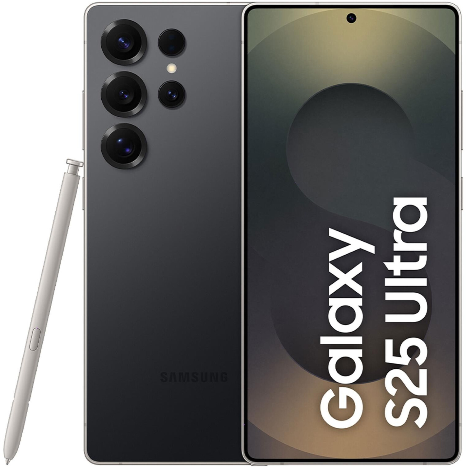 سامسونگ گلکسی S25 اولترا، گوشی هوشمند اندرویدی 5G با هوش مصنوعی گلکسی، 512 گیگابایت حافظه داخلی، گوشی هوشمند آنلاک، مشکی تیتانیومی، نسخه اتحادیه اروپا